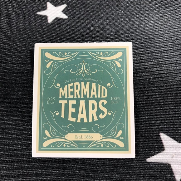 Mermaid Tears Witchy Sorceress Supreme Potion Bottle Label Sticker - Picture 4 of 7